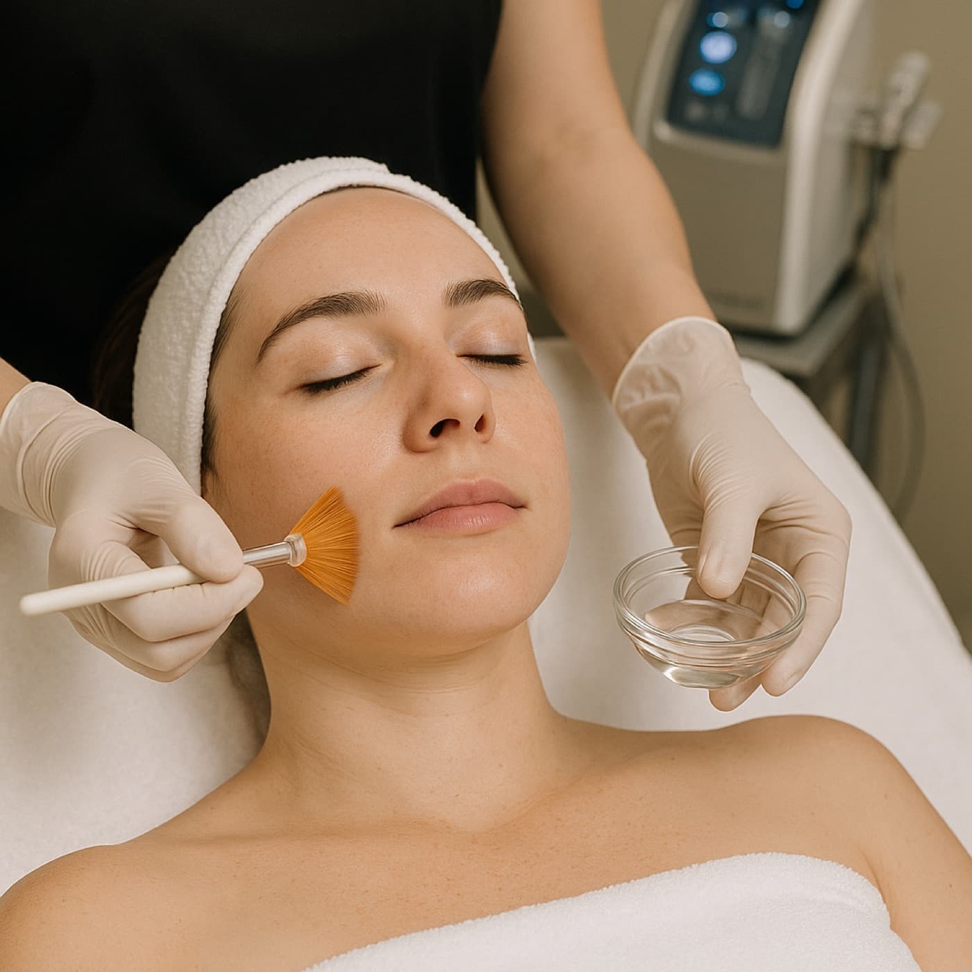 Procell Microchanneling: Hannah, year-round in the facials room.